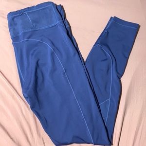 Puma light purple/blue workout leggings.